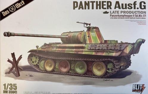 Coelianmodels, Das Werk 35041, Panther G Late, 1/35 € 32,99, Hobby en Vrije tijd, Modelbouw | Auto's en Voertuigen, Nieuw, Tank