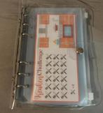 Budgetting cashstuffing A6 binder met challenges voor woning, Ophalen of Verzenden, Nieuw