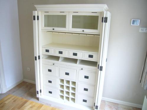 Buffetkast wit, Huis en Inrichting, Kasten | Buffetkasten, Gebruikt, 150 tot 200 cm, 100 tot 150 cm, 50 tot 75 cm, Met lade(s)