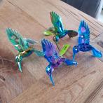 4 NIEUW kolibrie kerstballen kerstboom vogels 4 stuks, Ophalen of Verzenden, Nieuw