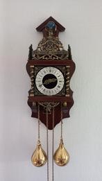 Prachtige zaanse klok in prima werkende staat, Antiek en Kunst, Antiek | Klokken, Ophalen of Verzenden