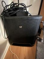 PA set Yamaha Mixer + LD Systems PA + Tascam Vocal Processor, Ophalen, Gebruikt, 5 tot 10 kanalen, Microfooningang