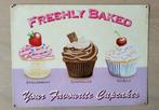 Aluminium sign Cupcake Decoratiebord 40cm x 30cm, Ophalen of Verzenden, Zo goed als nieuw