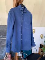 Overhemd Brunello Cucinelli donker blauw, maat M zgan, Blauw, Halswijdte 38 (S) of kleiner, Zo goed als nieuw, Brunello Cucinelli
