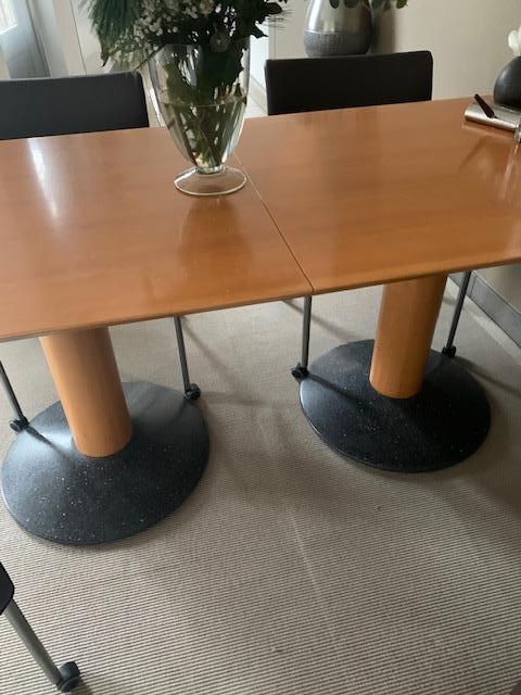 Arco Design Eettafel - Nederlands Design, Huis en Inrichting, Tafels | Eettafels, Gebruikt, 50 tot 100 cm, 150 tot 200 cm, Vijf personen of meer