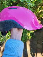 Roze kinderhelm/fietshelm maat XS, Ophalen, Verstelbaar, Gebruikt, Kinderen