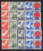 530nvph203-207 rode kruis zegels1927 5xongebruikt zie scans., Postzegels en Munten, Postzegels | Nederland, Ophalen of Verzenden