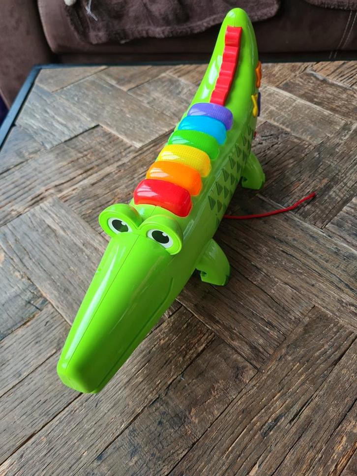 Fisher Price Xylofoon Krokodil Compleet, Kinderen en Baby's, Speelgoed | Overig, Gebruikt, Jongen of Meisje, Ophalen of Verzenden