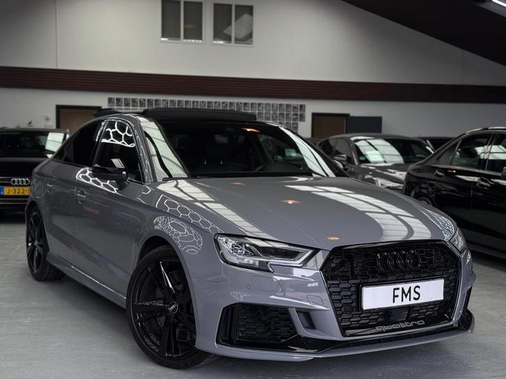 Audi RS3 Limousine 2.5 TFSI Quattro Nardo Grey Panorama, Auto's, Audi, Bedrijf, Te koop, RS3, 4x4, ABS, Achteruitrijcamera, Adaptive Cruise Control