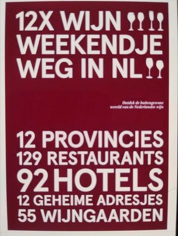 Peetra van der Knaap - 12x Wijn Weekendje Weg in NL beschikbaar voor biedingen
