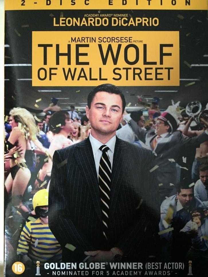 The Wolf of Wall street 2 disc, Cd's en Dvd's, Dvd's | Drama, Zo goed als nieuw, Drama, Vanaf 16 jaar, Ophalen of Verzenden