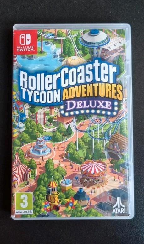 RollerCoaster Tycoon Adventures Deluxe - Nintendo Switch, Spelcomputers en Games, Games | Nintendo Switch, Zo goed als nieuw, Simulatie