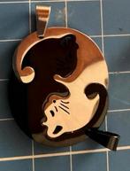 Yin Yang Katten Ketting, Overige materialen, Zwart, Nieuw, Ophalen of Verzenden