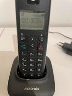 Motorola Vaste Lijn Telefoon, Telecommunicatie, Vaste telefoons | Handsets en Draadloos, Ophalen of Verzenden, Gebruikt, 2 handsets