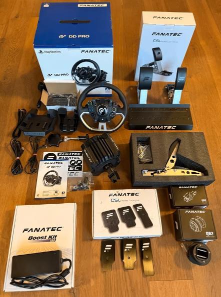 Fanatec Gran Turismo DD Pro Boost Kit 8nm, Computers en Software, Joysticks, Refurbished, Ophalen of Verzenden