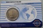 Finland 2 euro 2025 BU - Staatsbezoeken - in coincard Engels, Verzenden, Finland, 2 euro