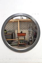 Vintage industriële spiegel houten mal spiegels 125 cm, Ophalen of Verzenden, Gebruikt