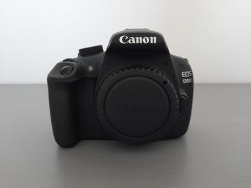 Canon 1200D 4481 clicks! + lenzen, toebehoren en tas beschikbaar voor biedingen