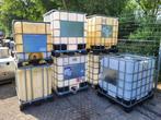 IBC vaten 1000 L , zelf reinigen, Tuin en Terras, Ophalen, Kunststof, Gebruikt, Met kraantje