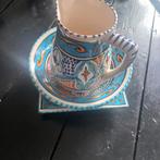 Aardewerk servies schaal/kan/ bord Tunesië, Huis en Inrichting, Keuken | Servies, Ophalen, Aardewerk, Overige stijlen, Schaal of Schalen