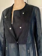 i663 Expresso maat 38=M jas donker-blauw, Kleding | Dames, Jassen | Winter, Maat 38/40 (M), Ophalen of Verzenden, Zo goed als nieuw