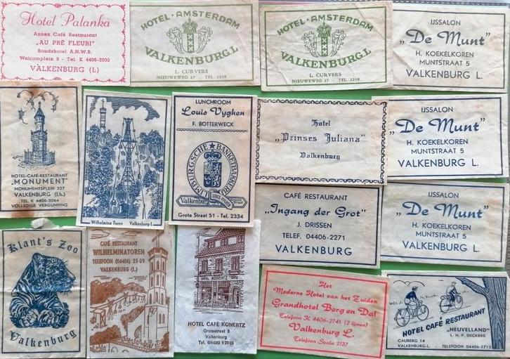 Valkenburg 90, Verzamelen, Suikerzakjes, Verzenden