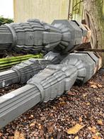 Zeldzame authentieke Art Deco lantaarnpaal Antoine Durenne, Tuin en Terras, Buitenverlichting, Ophalen, Gebruikt, Minder dan 50 watt