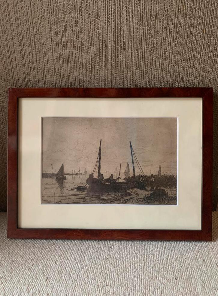 Ets Johan Conrad Greive (1837-1891), Antiek en Kunst, Kunst | Etsen en Gravures, Ophalen of Verzenden