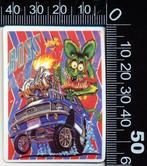 Sticker: Rat Fink (5), Ophalen of Verzenden, Zo goed als nieuw, Auto of Motor