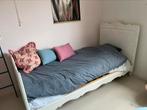 Antiek meidenbed kinderbed vintage bed met ornament!, Huis en Inrichting, 190 cm of minder, Gebruikt, Eenpersoons, Hout