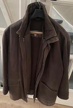 Leren GANT Winterjas, Kleding | Dames, Ophalen, Bruin, Maat 46/48 (XL) of groter, Zo goed als nieuw