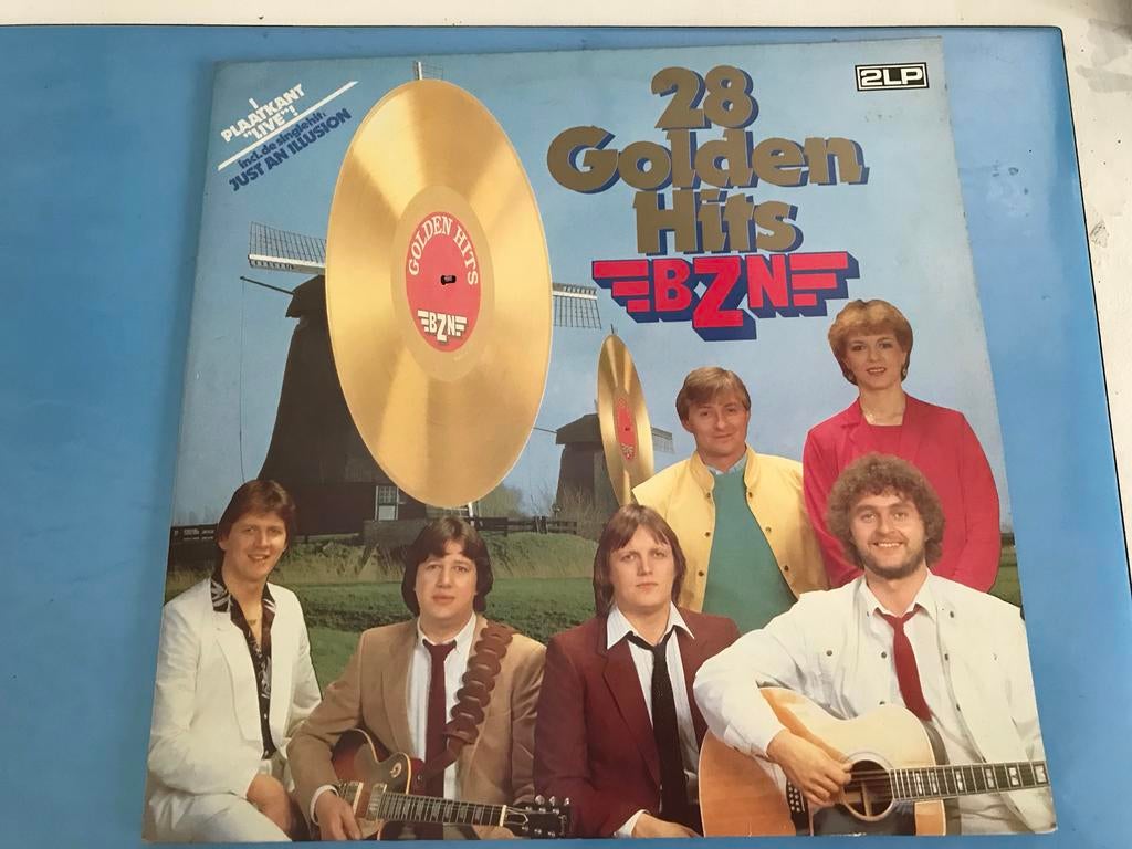 BZN - 28 Golden Hits - Dubbel LP, Ophalen of Verzenden, Gebruikt, 12 inch, Levenslied of Smartlap