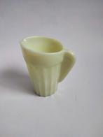 A.D. Copier colopal roomkan uraniumglas jaren '30 melkkan, Antiek en Kunst, Ophalen of Verzenden