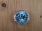 Maple leaf 30 jaar anniversary, Ophalen of Verzenden, Zilver