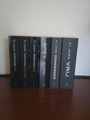50 shades of Grey,6 delige serie  beschikbaar voor biedingen