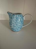Pip Studio Melkkannetje - Blauw Bloemmotief, Overige typen, Ophalen of Verzenden, Zo goed als nieuw, Overige stijlen