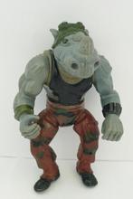 TMNT Teenage Mutant Ninja Turtles Rocksteady figuur 1988, Ophalen of Verzenden, Gebruikt