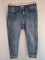 Red Button broek maat 40, model 7/8 met leuke bloemetjes, Maat 38/40 (M), Blauw, Ophalen of Verzenden, Lang