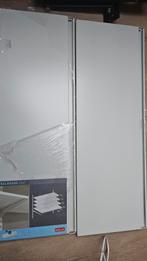 Steelboard planken - 4 stuks inclusief f-rail en dragers, Huis en Inrichting, Woonaccessoires | Wandplanken en Boekenplanken, Ophalen