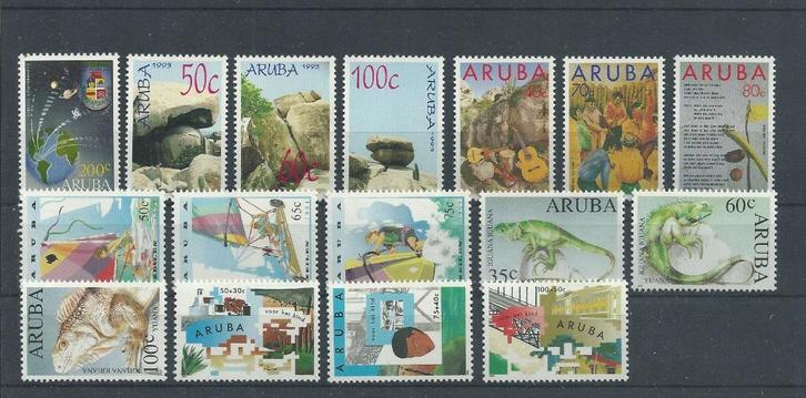 Aruba 1993, Complete jaargang, Postfris., Postzegels en Munten, Postzegels | Nederlandse Antillen en Aruba, Postfris, Verzenden