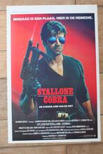 filmaffiche Sylvester Stallone Cobra 1986 filmposter, Rechthoekig Staand, Ophalen of Verzenden, Zo goed als nieuw, A1 t/m A3