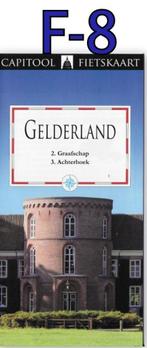 F8 Fietskaart  Gelderland Graafschap en Achterhoek   42, Ophalen of Verzenden, Zo goed als nieuw, 1800 tot 2000, Landkaart