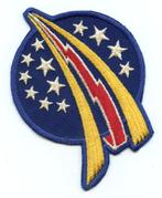 USAF luchtmacht patch 48 FIS F-106A Delta Dart Langley, Ophalen of Verzenden, Luchtmacht, Amerika, Embleem of Badge