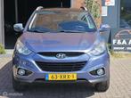 Hyundai ix35 2.0i i-Catcher Leer Navi Cruise Nederlandse aut, Huisgarantie, 4 cilinders, Met garantie (alle), Blauw