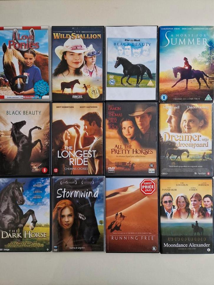 Paarden DVD Pakket, Cd's en Dvd's, Dvd's | Kinderen en Jeugd, Gebruikt, Film, Dieren, Verzenden