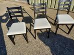 3 mooie stoelen., Ophalen, Zo goed als nieuw, Hout, Drie