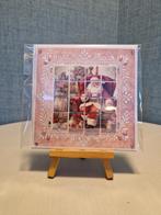 Bloxxx kaartje kerst kerstman zittend in een stoel, Ophalen of Verzenden, Nieuw, Kerst