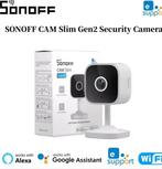 Sonoff CAM Slim Gen2 - Slimme Binnencamera, Ophalen of Verzenden, Nieuw, Binnencamera