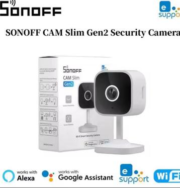 Sonoff CAM Slim Gen2 - Slimme Binnencamera beschikbaar voor biedingen