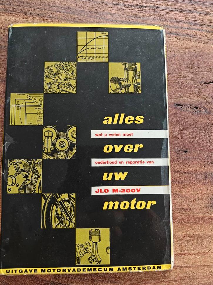 JLO M-200 Motor Handleiding - Alles wat u moet weten!, Motoren, Handleidingen en Instructieboekjes, Ophalen of Verzenden